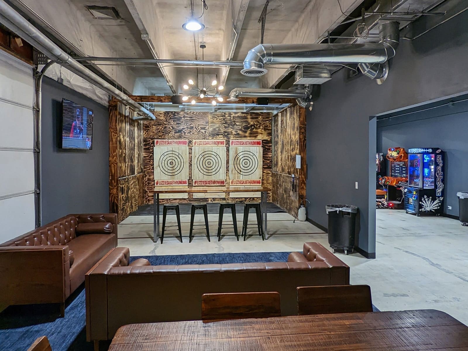 Private Lanes Lizzie's Axe Throwing Denver Area Axe Throwing