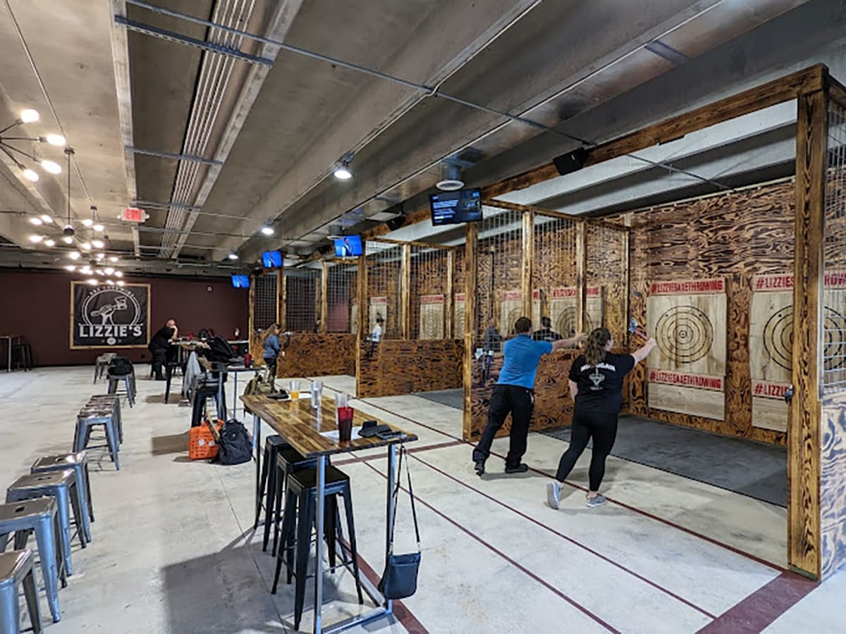 Fundraising Lizzie's Axe Throwing Denver Area Axe Throwing & Bar